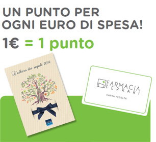 Un punto per ogni euro di spesa